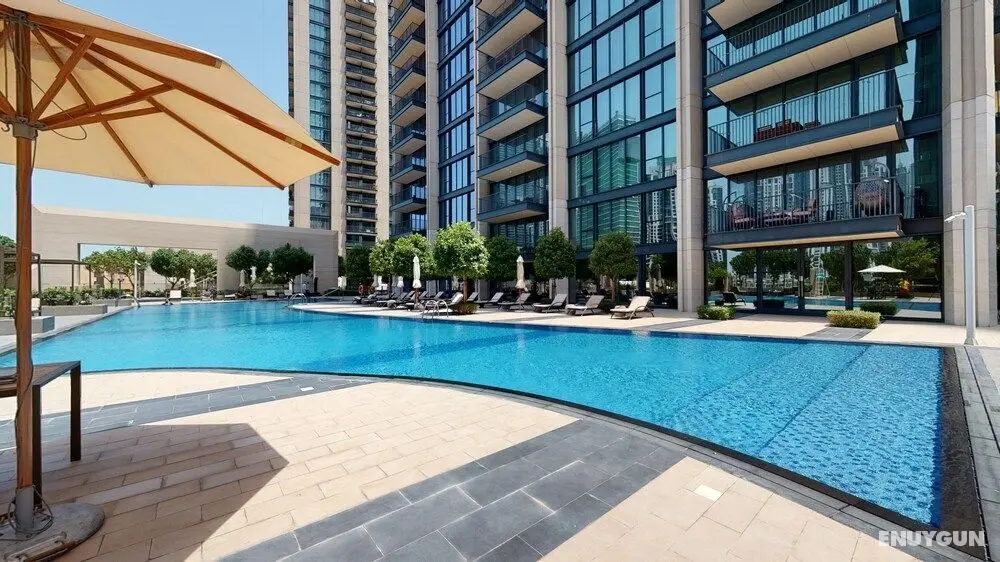 Stylish 23rd Floor Apartment at BLVD - Dış Mekan