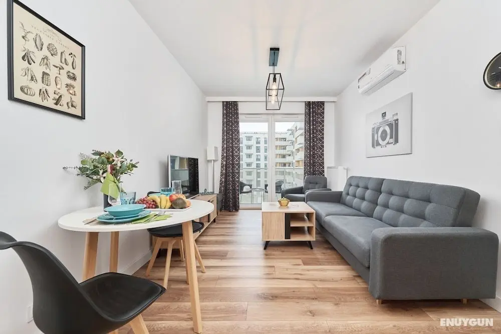 Stylish Apartment With Balcony Wrocław - Öne Çıkan Resim