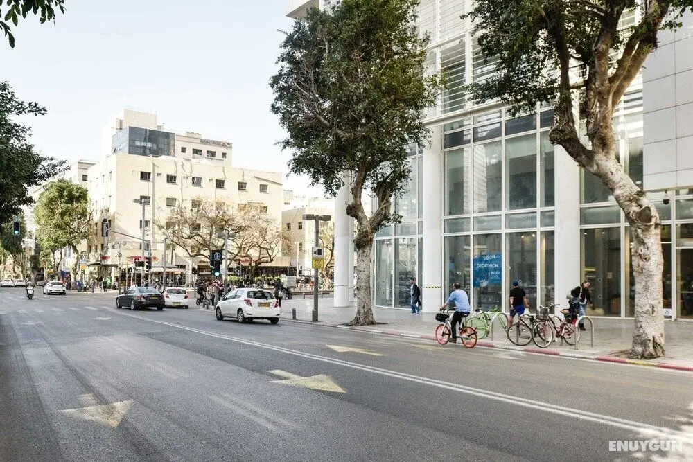 Stylish with Balcony Viewing Rothschild - Dış Mekan