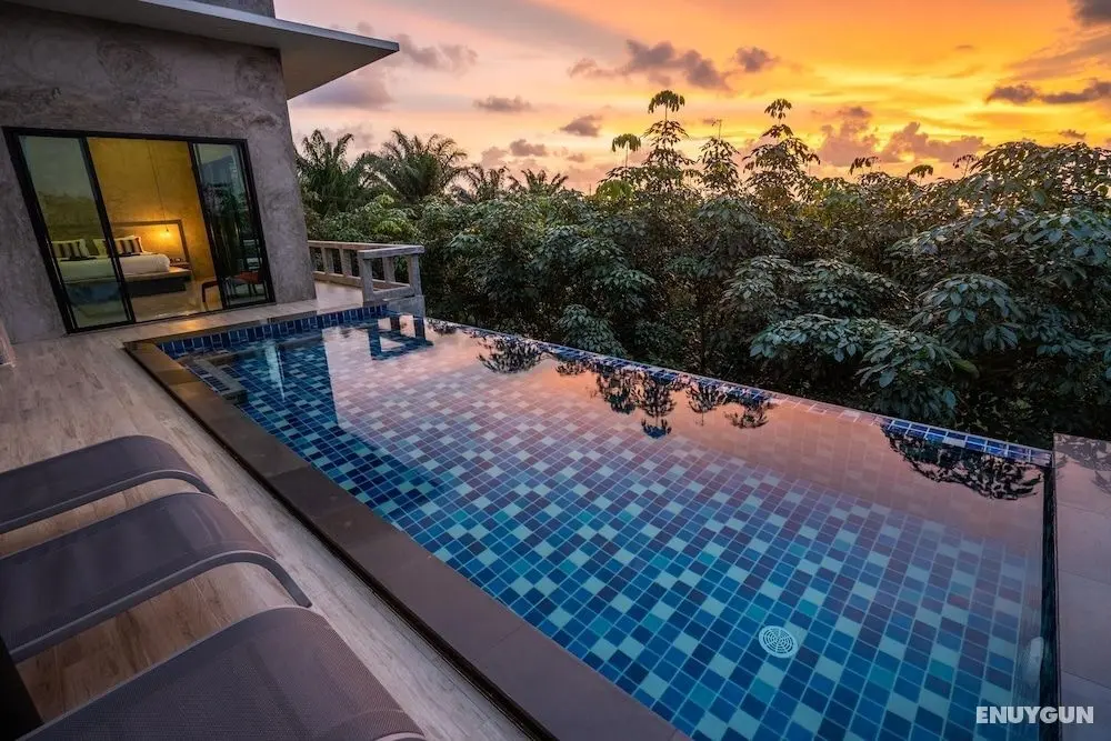 Stylish Pool Villa 10 Mins Walk To The Beach - Vision Lanta - Dış Mekan
