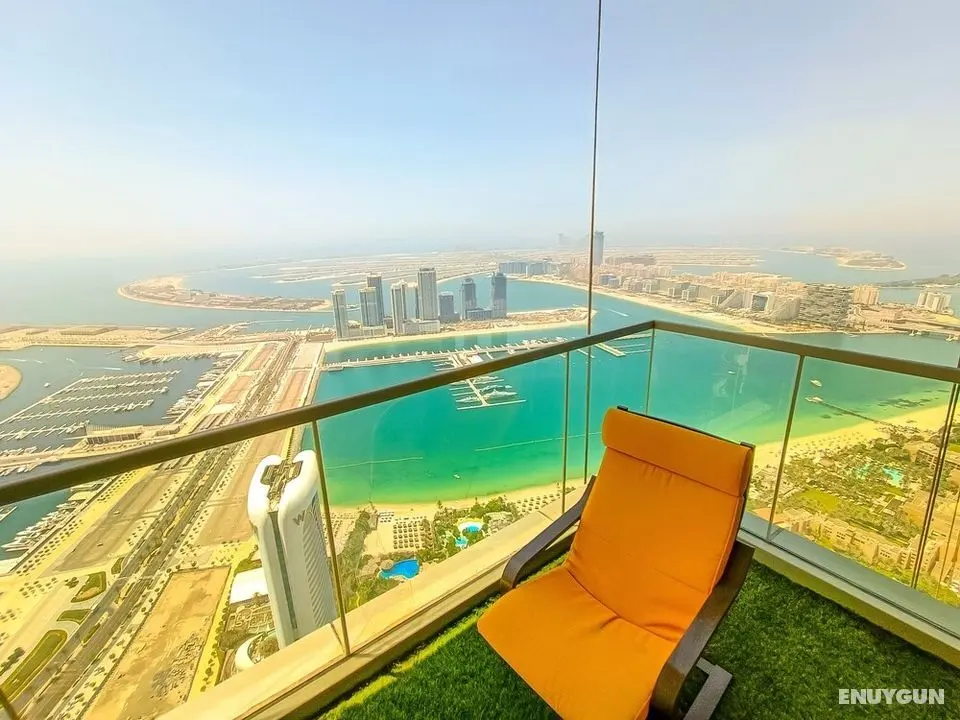 SuperHost - Incredible Full Sea and Dubai Eye View in Marina - Dış Mekan