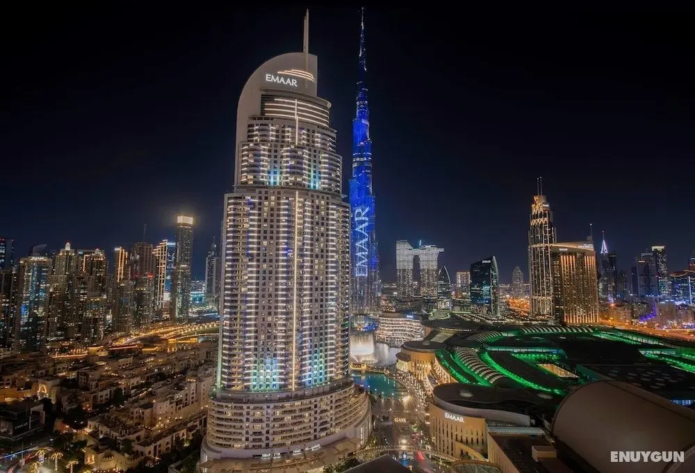 SuperHost - Spacious Studio With Direct Burj Khalifa View I Address Dubai Mall - Dış Mekan