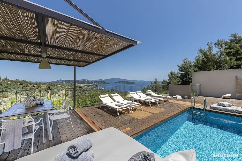 Superior Villa Cassiope With 3br, Private Pool And Stunning Sea Views - Öne Çıkan Resim