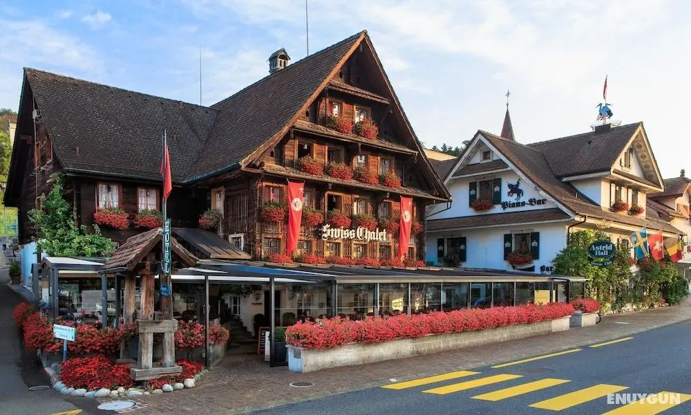 Swiss-Chalet Merlischachen - Historik Chalet-Hotel Lodge - Öne Çıkan Resim