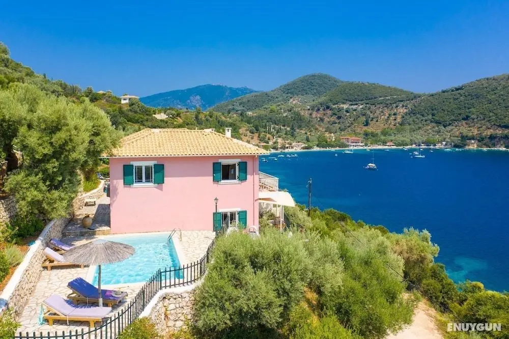Villa Thalassa Large Private Pool Walk to Beach Sea Views A C Wifi - Oda