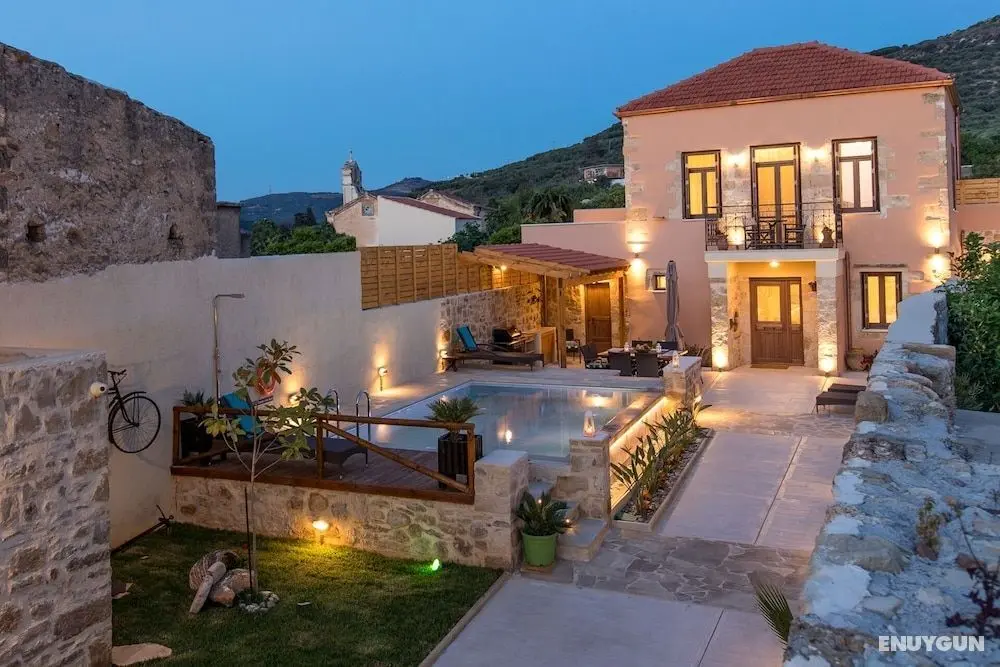 Villa Theta with private pool - Dış Mekan