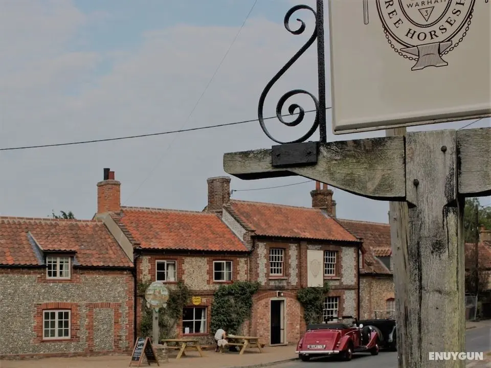 The Three Horseshoes Warham - Dış Mekan