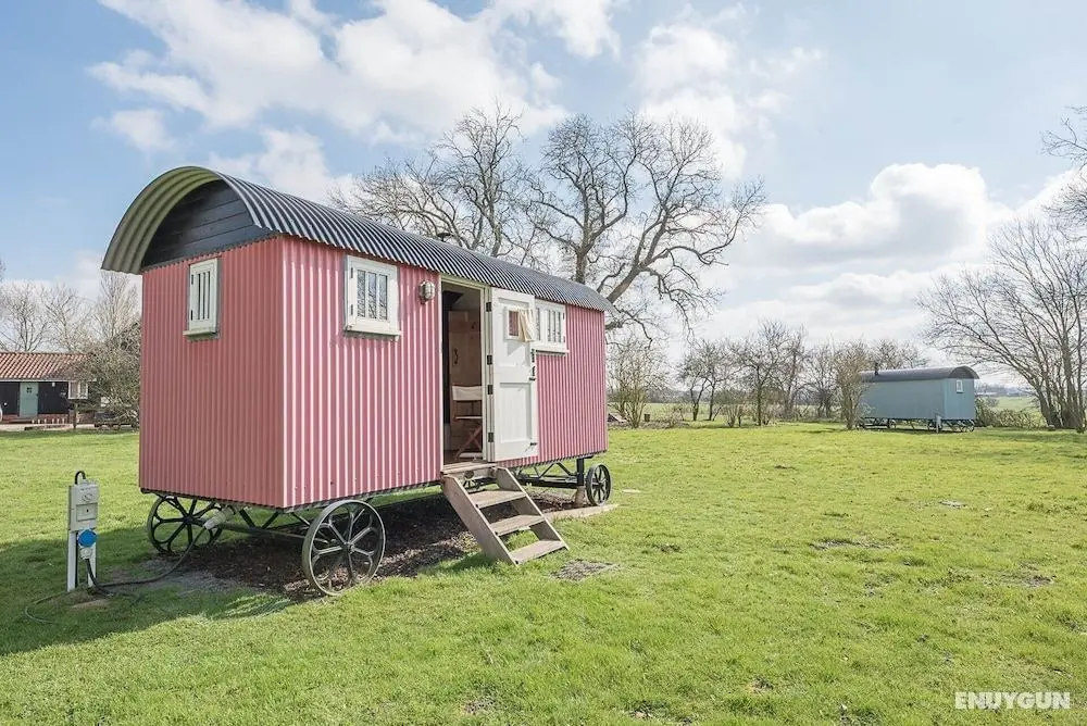 Thyme Shepherds Hut Boundary Farm Air Manage Suffolk - Öne Çıkan Resim