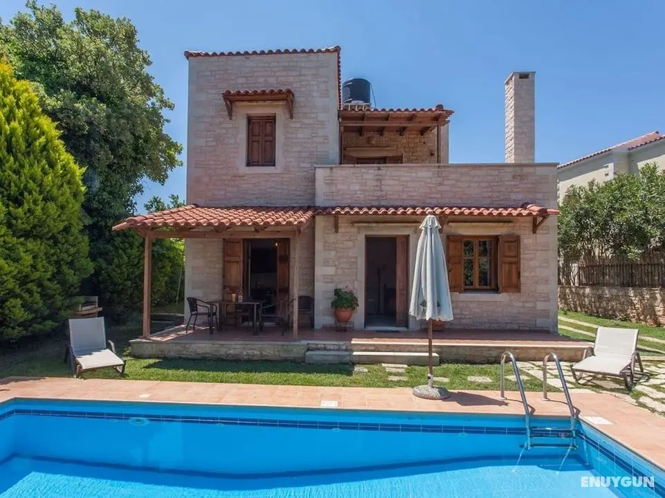 Traditional Stone Villa Phaedra With Private Pool Near Beach - Öne Çıkan Resim