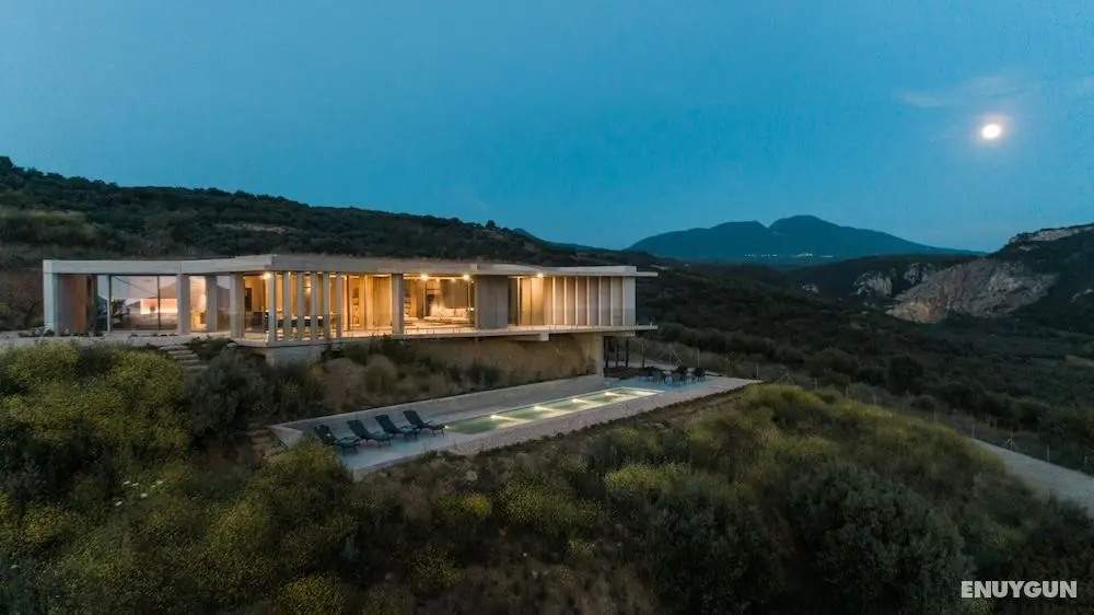 Unique Designer Villa Near Pylos - Dış Mekan