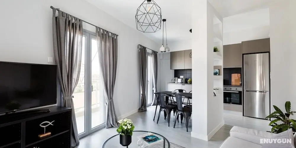UPSTREET Minimal 2BD Apt-Lycabettus view - Öne Çıkan Resim