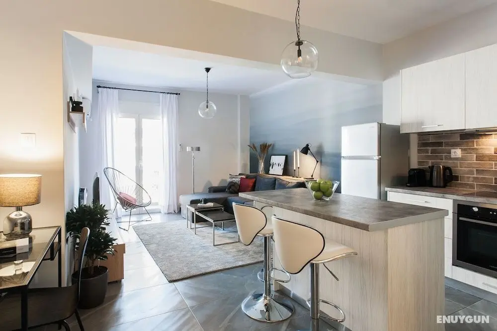 UPSTREET Urban & Cozy 1BD Apartment in Ampelokipoi - Öne Çıkan Resim