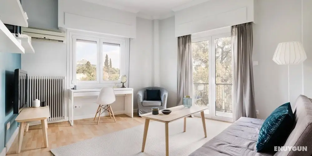 UPSTREET Zeus Temple View 2BD Apt Acropolis-Plaka - Öne Çıkan Resim