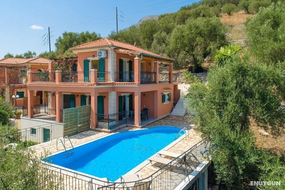 Vasillis Large Private Pool Walk to Beach Sea Views A C Wifi Car Not Required - 1026 - Oda