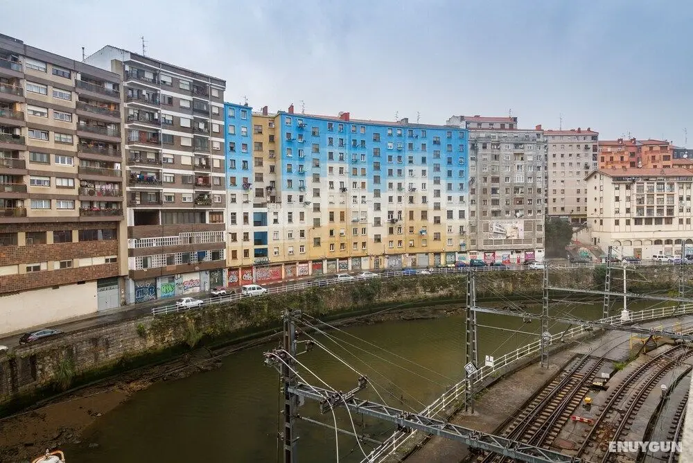 Viejo Bilbao con Vistas a la Ría - Dış Mekan