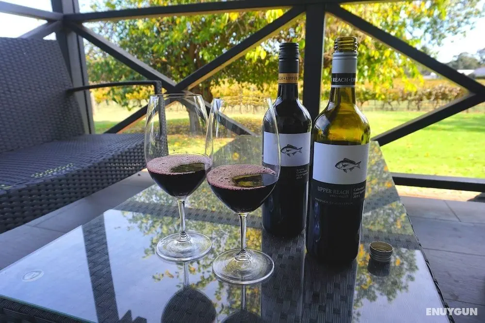 Vineyard Cottage at Upper Reach Winery - Dış Mekanlar
