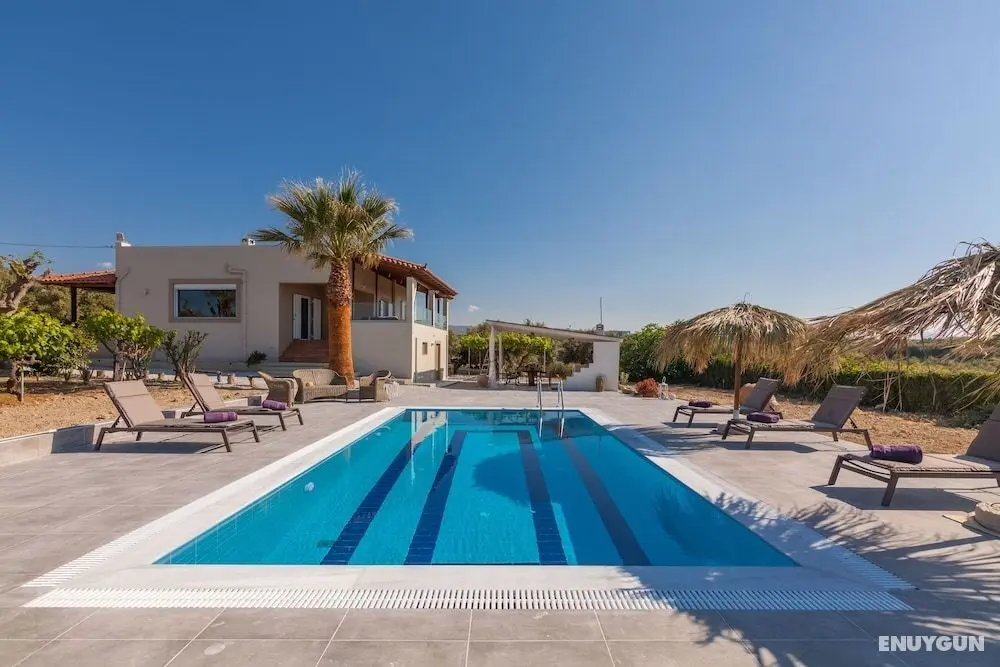 Vineyard Pool Villa Sea View Crete - Öne Çıkan Resim