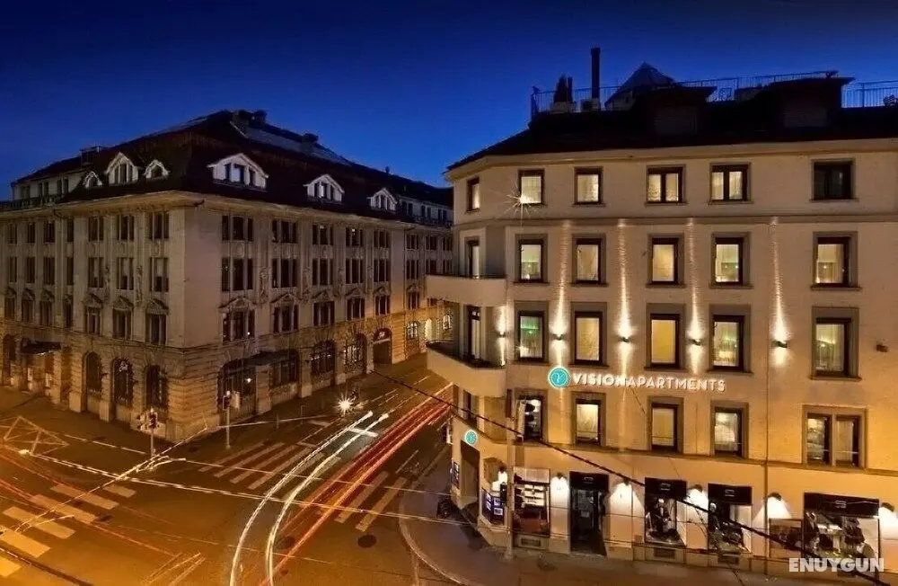 VISIONAPARTMENTS Zurich Hotel Flemings - Dış Mekan