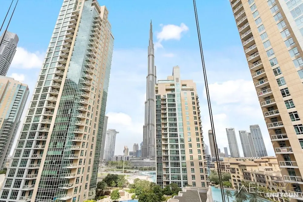 WelHome - Luxurious apartment with Burj Khalifa views - Oda Manzaraları