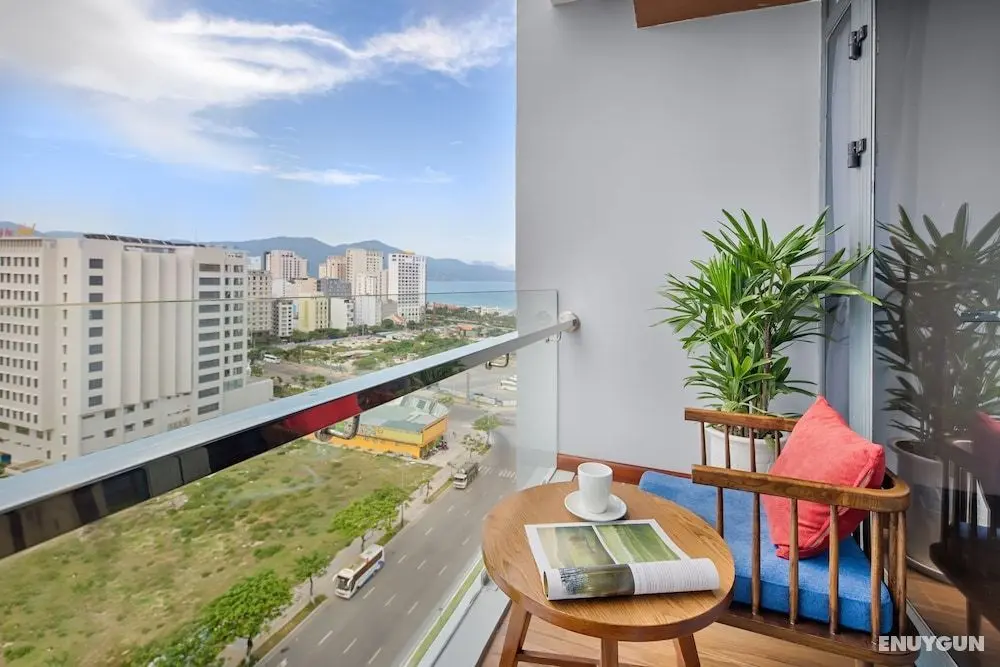 White Sand Hotel & Apartment - Oda Manzaraları