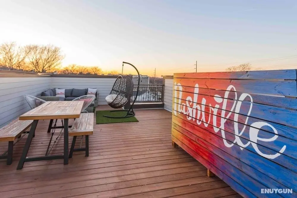 Wild Horse by Avantstay Gorgeous Nashville Townhouse w/ Rooftop Patio & Outdoor Kitchen - Öne Çıkan Resim