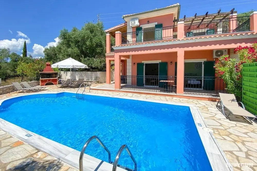 Villa Youla Large Private Pool Walk to Beach Sea Views A C Wifi Car Not Required - 1025 - Oda