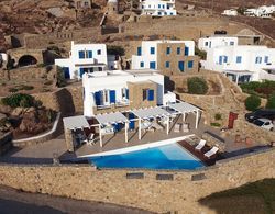 180 ° View PRIVATE Pool Villa Choulakia to enjoy SUN kissing SEA Dış Mekan