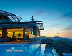 9 Bedroom Sea View Villa Blue SDV080A-By Samui Dream Villas Dış Mekan