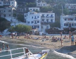 Alkistis Cozy By The Beach Apt in Ikaria Island, Therma Ground Floor Dış Mekan