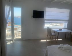 Amazing Studio with Sea view in Mykonos Oda Düzeni
