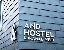 & And Hostel Kuramae West Dış Mekan