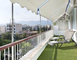 Ano Patisia - A 5th Floor Penthouse Dış Mekan