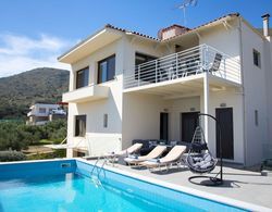 Beautiful, Luxury Villa, Private Pool, Overlooking Elounda Bay Dış Mekan