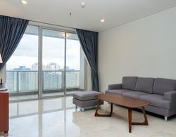 Comfortable Deluxe 2BR at The Empyreal Condominium Epicentrum Apartment By Travelio İç Mekan