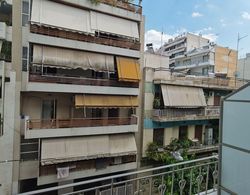 Cosy Frontage Modern Apartment With Balcony in Ano Kipseli Dış Mekan