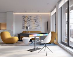 Designer Apartment in Mayfair Oda Düzeni