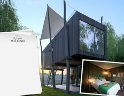 Eco Luxe Loft Lodge in the Heart of Nature for 2 People by the Lake 5 Dış Mekan