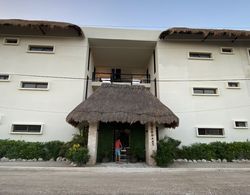 Family Apartment in Beautiful Residential Complex in Holbox Dış Mekan