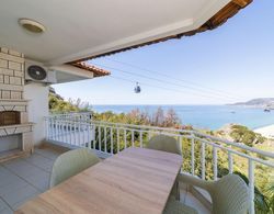 Flat With Sea Nature View and Balcony in Alanya Oda