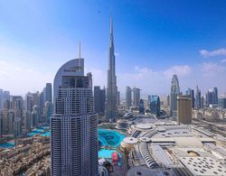 Full Burj Khalifa View Mall Access 3 Brm Dış Mekan