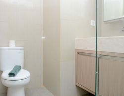 Fully Furnished with Comfortable Design Studio Apartment H Residence Banyo Tipleri
