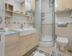 Galataport Yakınında Merkezi Konumda Muhteşem 1 Yatak Odalı Apart Banyo Tipleri