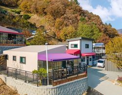 Gapyeong Ddobagi Pet Friendly Spa Glamping Dış Mekan