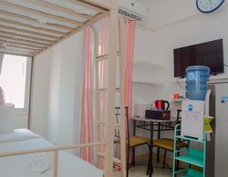 Green Bay Pluit Studio Apartment with 2 Single Beds İç Mekan