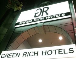 Green Rich Hotel Nishitetsu Ohashi Ekimae Dış Mekan