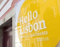 Hello Lisbon Santos Apartments Dış Mekan