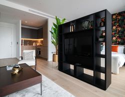 Immaculate New Studio Apartment in Canary Wharf İç Mekan