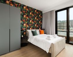 Immaculate New Studio Apartment in Canary Wharf Oda Manzaraları