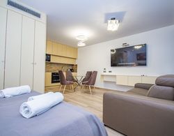 InPoint Cracow - Serviced Apartments G15 Oda Düzeni