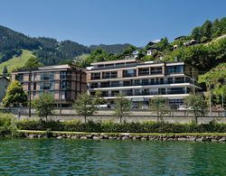 Lake View Apartment in Zell am See With Sauna Dış Mekan